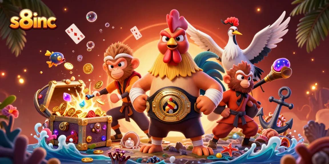 Engage in thrilling gameplay at s8inc with dynamic characters and vibrant casino elements.