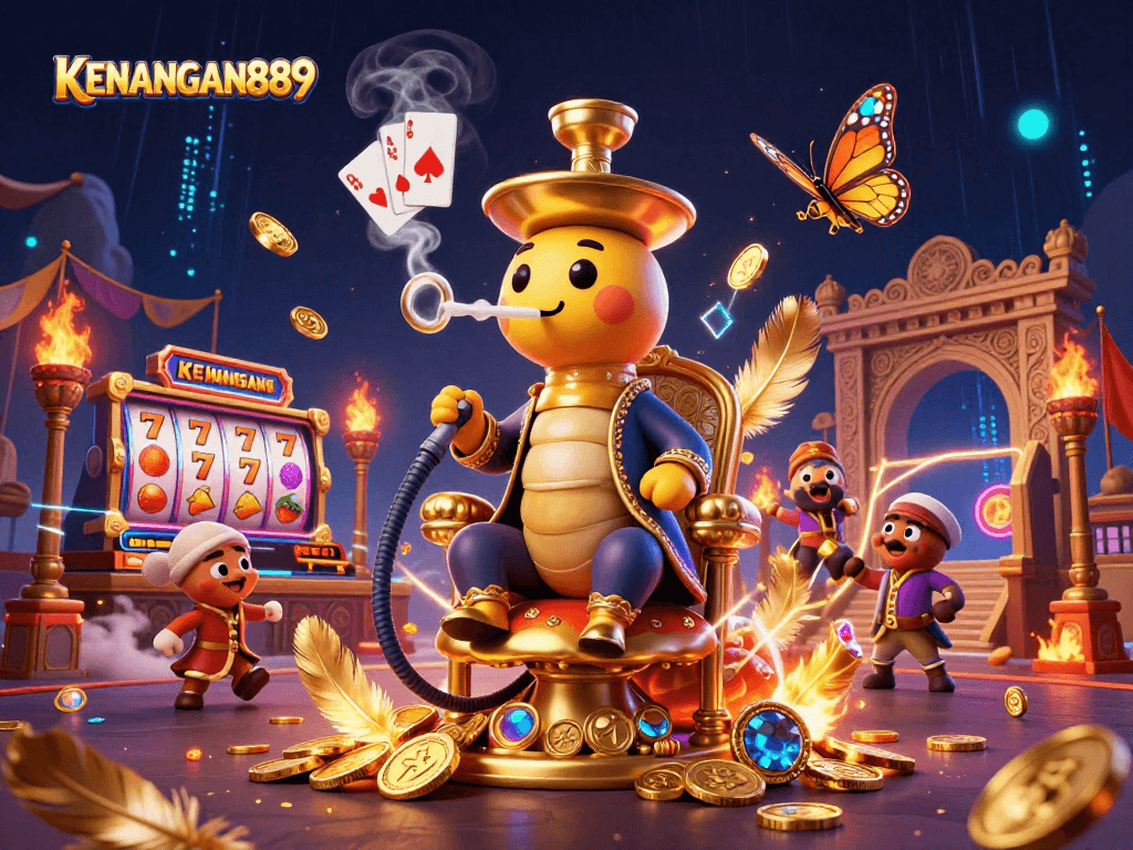 Experience thrilling gameplay at KENANGAN889 with exciting slots and vibrant 3D illustrations.