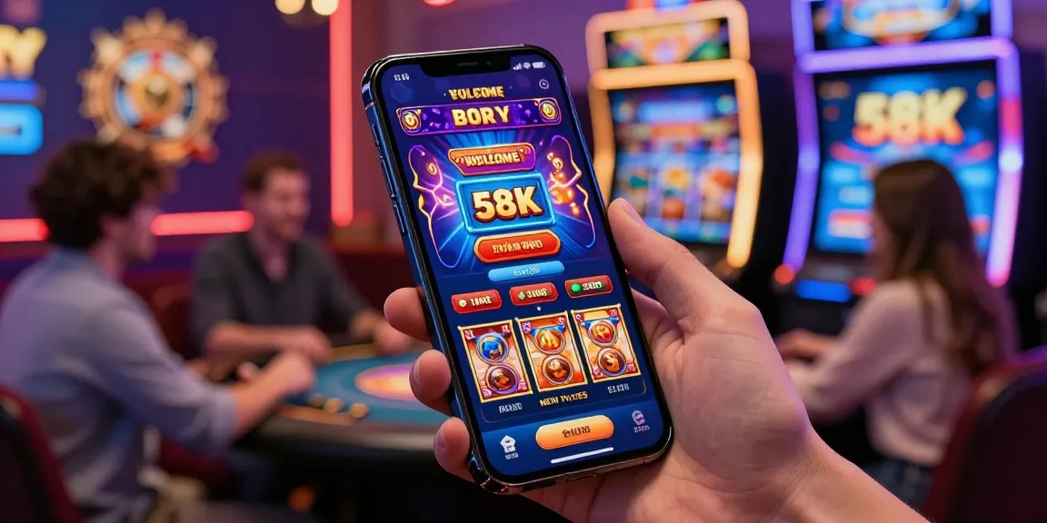 Exciting KO66 online gaming experience with vibrant app interface and new user welcome offer.