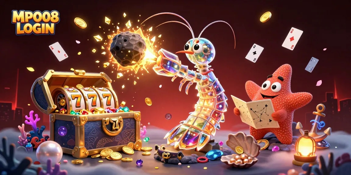 Experience seamless gameplay with MPO08 LOGIN amidst dynamic casino action and vibrant treasures.