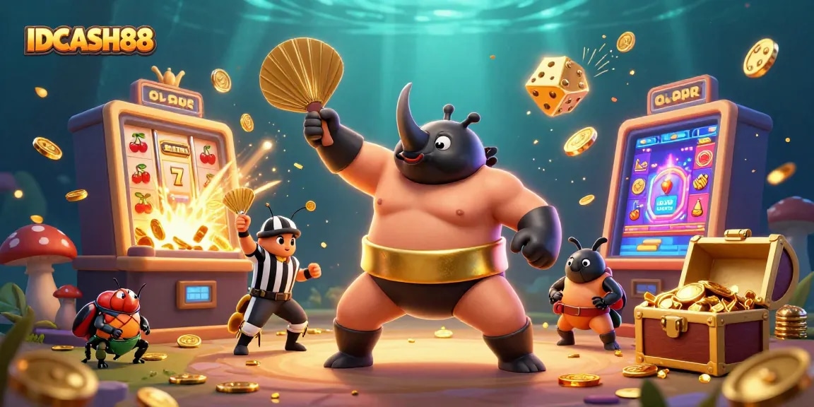 Win big at IDCASH88 with an exciting slot machine explosion and fun characters!