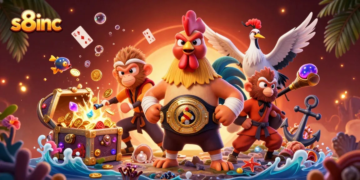 Engage in thrilling gameplay at s8inc with dynamic characters and vibrant casino elements.