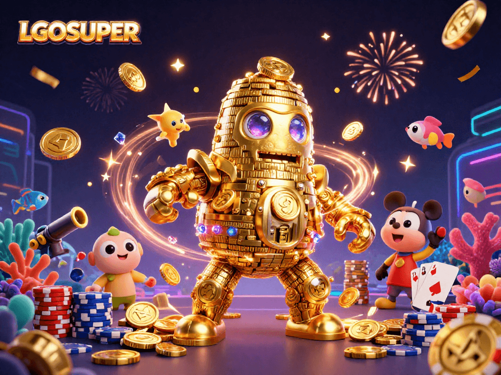 Engage with LGOSUPER by playing vibrant fish shooting games and exploring exciting rewards.