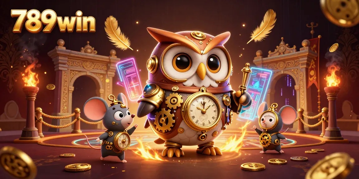 Experience high-stakes excitement at 789win with a vibrant casino-themed digital art.