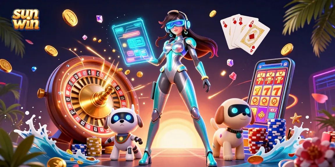 Spin to win at Sun Win with exciting casino games and vibrant graphics invigorating gameplay.