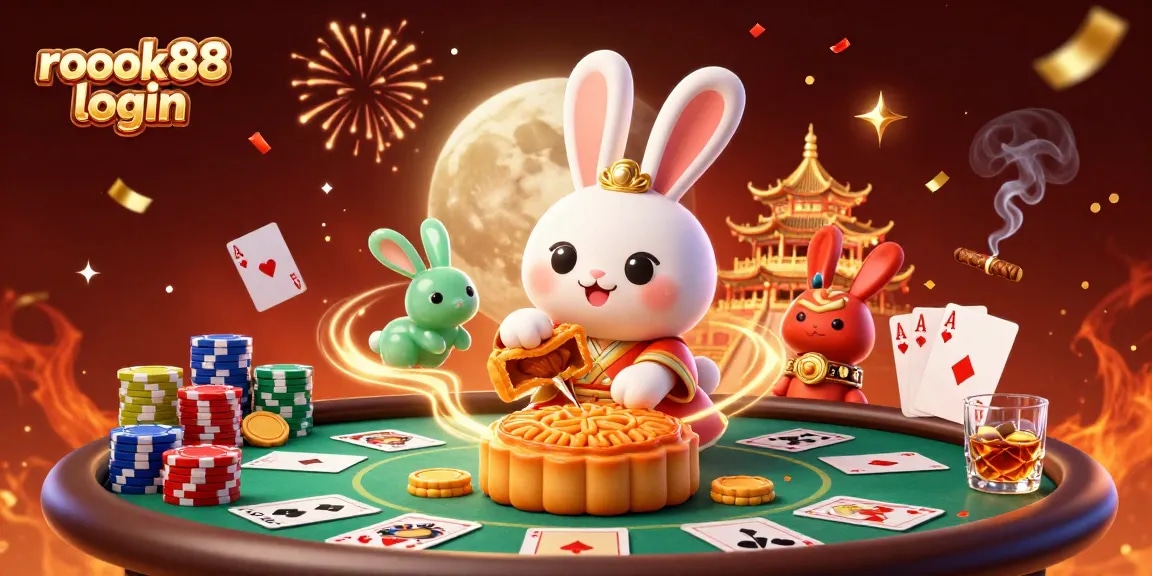 Engage with rokok88 login to experience a rich online casino atmosphere with colorful poker elements.