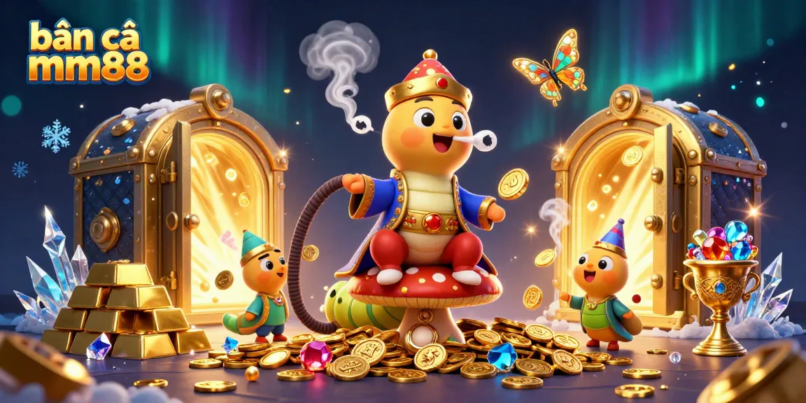 Experience the excitement of bắn cá mm88 with an engaging 3D lottery game illustration.