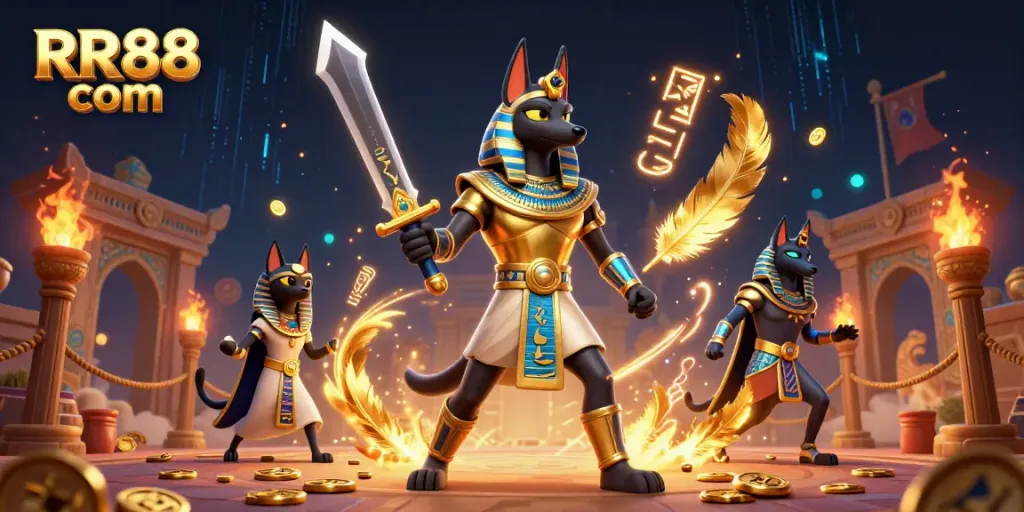 Experience thrilling gameplay in the vibrant world of RR88 com, featuring iconic characters and dynamic casino elements.