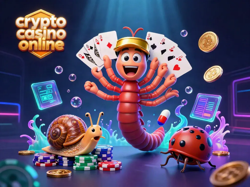Gioca nei migliori crypto casino online: dealer in 3D con carte e monete criptate.