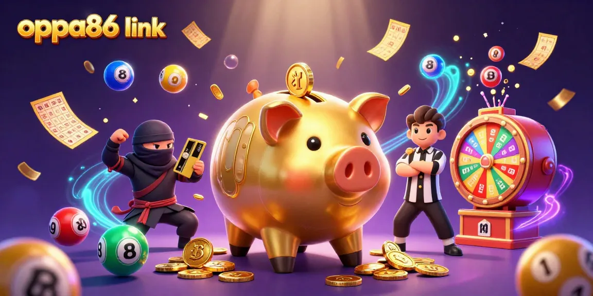 Engage with the oppa86 link through a vibrant, colorful gaming epic featuring dynamic characters and elements.