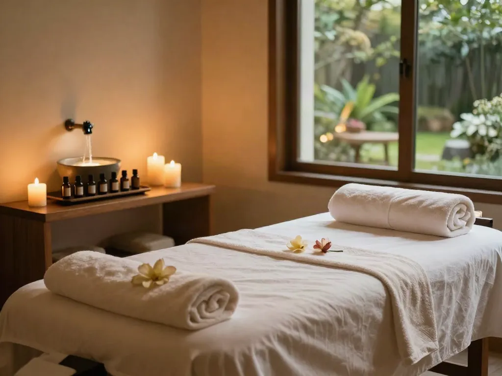 Peaceful wellness spa with soothing ambiance for 부평출장안마
