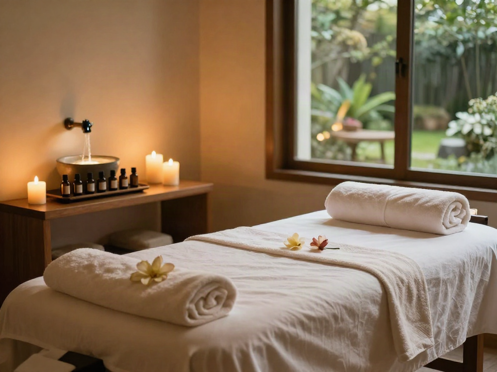 Peaceful wellness spa with soothing ambiance for 부평출장안마