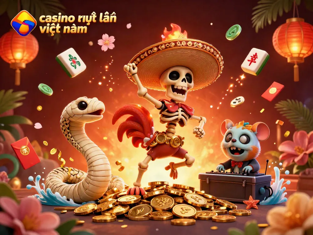 Thắng lớn với casino trực tuyến việt nam – Hình ảnh sắc nét của các nhân vật 3D trong không gian sòng bạc