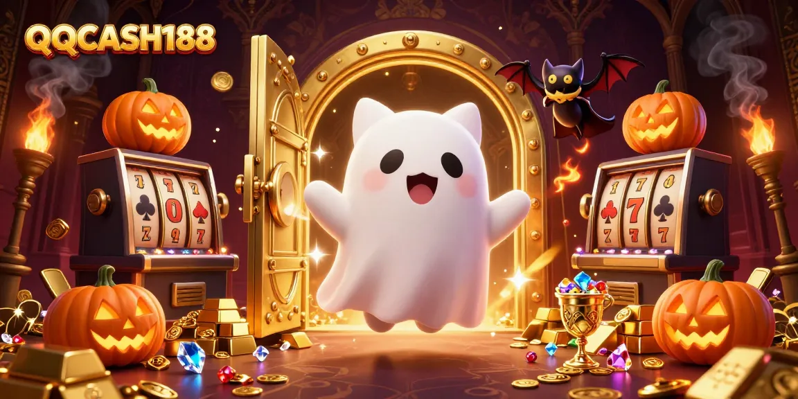 Experience the thrilling action of QQCASH188 in a haunted casino adventure!