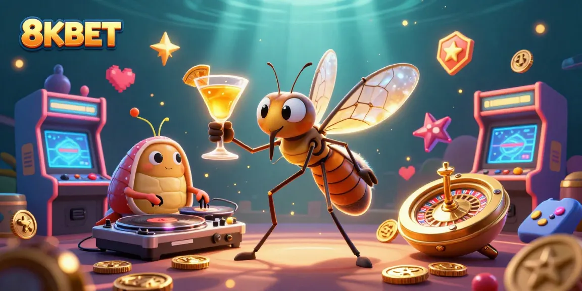 Engage with the lively casino atmosphere at 8KBET featuring unique characters and vibrant gameplay.