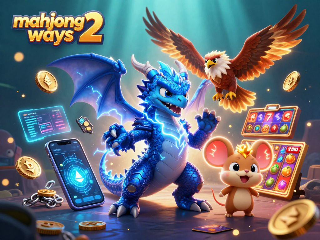 Experience the excitement of mahjong ways 2 with vibrant slot elements and enchanting dragon characters.