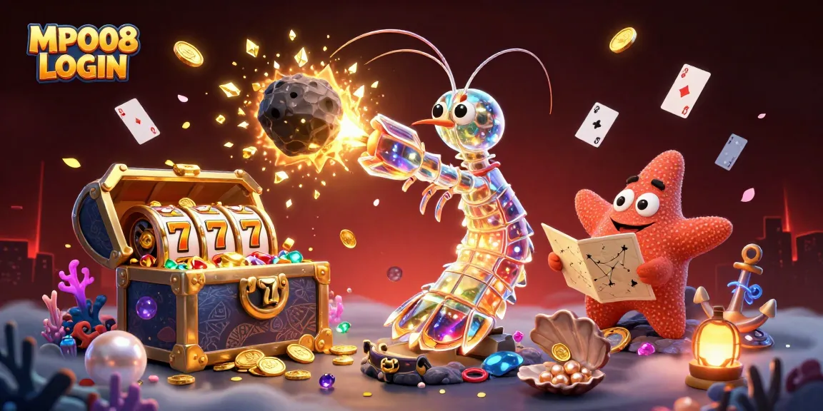 Experience seamless gameplay with MPO08 LOGIN amidst dynamic casino action and vibrant treasures.