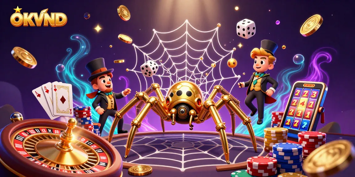 Engage in thrilling casino adventures with OKVND's dynamic gaming world, featuring steampunk elements.