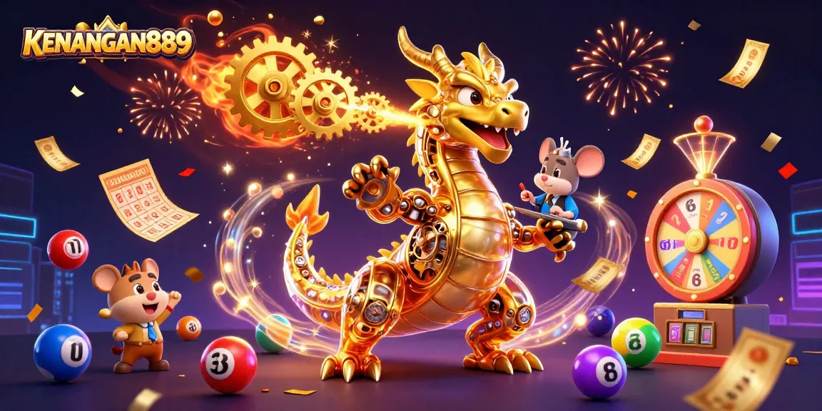 Experience KENANGAN889's vibrant gambling world with colorful slots and exciting prizes.