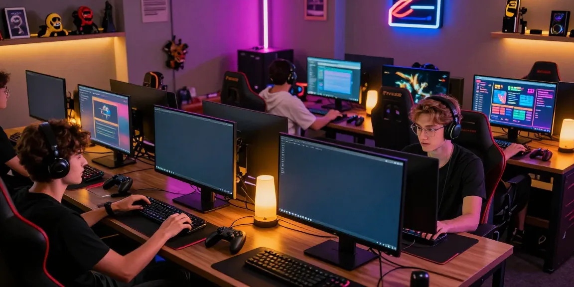 Engaged players enjoying FIVE88 online gaming experience with vibrant atmosphere.