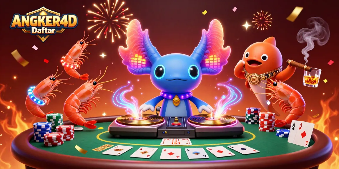 Spin to win at ANGKER4D Daftar with exciting casino action and vibrant gaming elements.