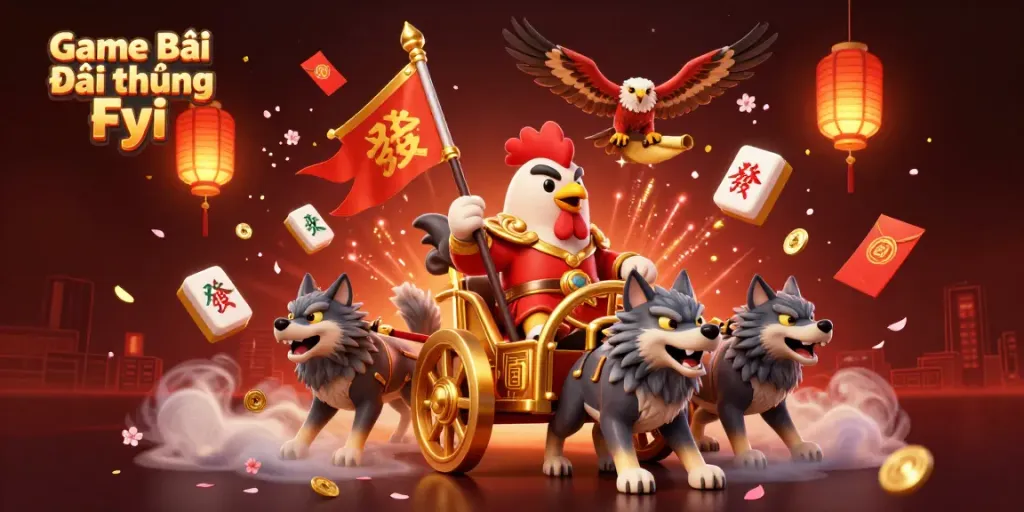 Experience thrilling gameplay in Game Bài Đổi Thưởng Fyi with vibrant scenes of adventure and strategy.