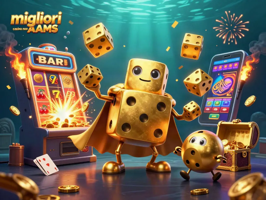 I migliori casino non AAMS con offerta entusiasmante di bonus e giochi da casino.