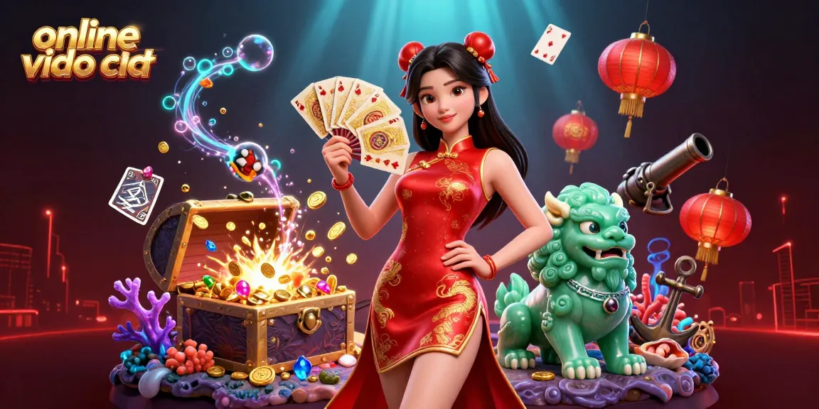 Engage in online video chat with vibrant characters and exclusive casino-themed visuals.