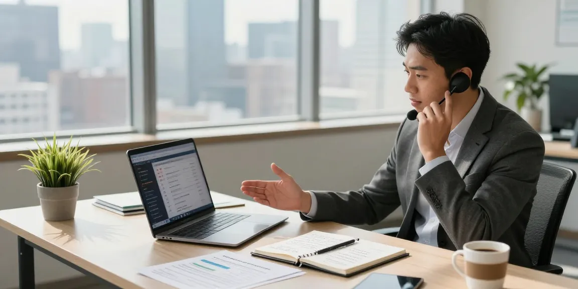 Engaged financial consultant discussing live transfer merchant cash advance leads with a client in a modern office setting.