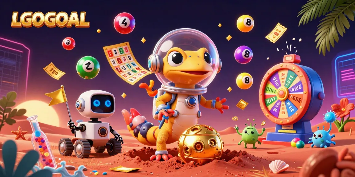 Engage with LGOGOAL's thrilling essence through a vibrant casino adventure illustration.