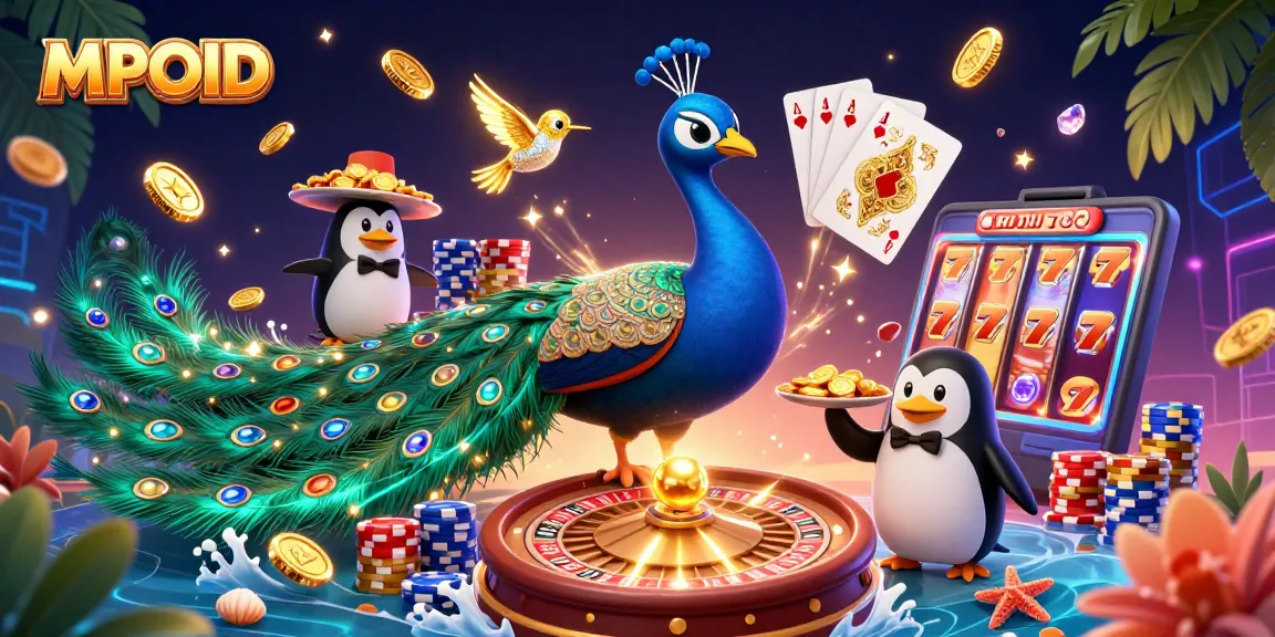 MPOID offers an engaging casino experience featuring a colorful array of gaming elements, captivating characters, and vibrant visuals.