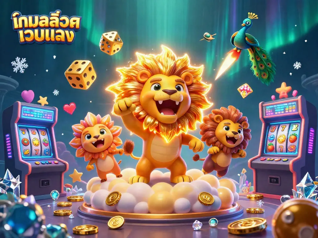 เล่นเกมสล็อตเว็บตรง พร้อมแจกโชคจากสล็อตและลูกเต๋าทองคำในมหัศจรรย์แห่งคาสิโน