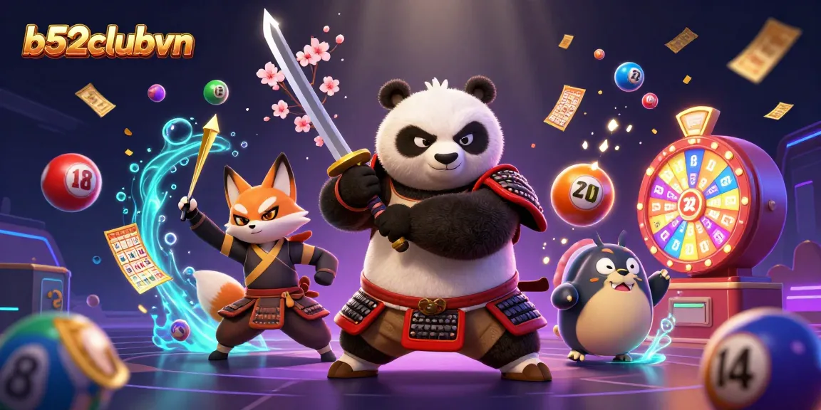 Bet on your luck at b52clubvn with vibrant gaming visuals and captivating characters.