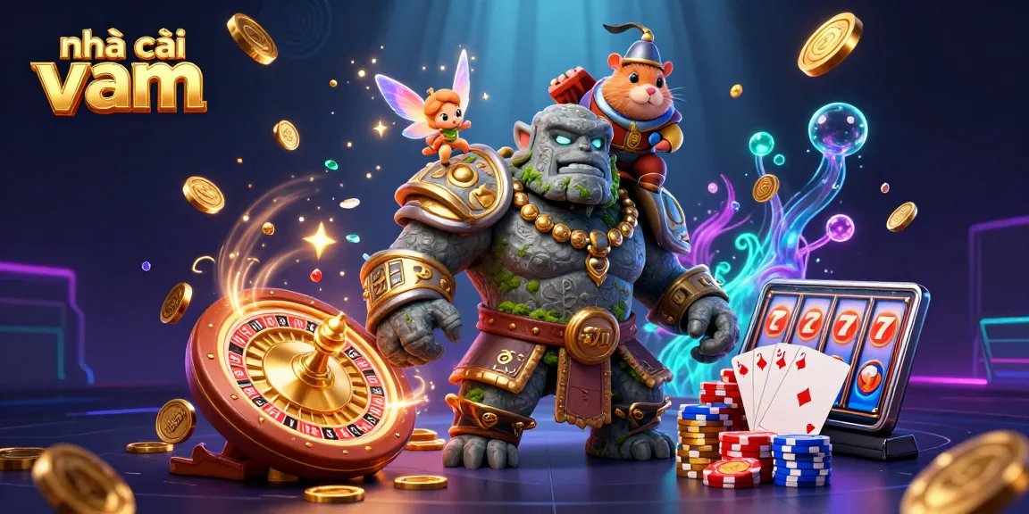 Engaging gameplay at nhà cái vmax showcased with dynamic characters and casino elements.