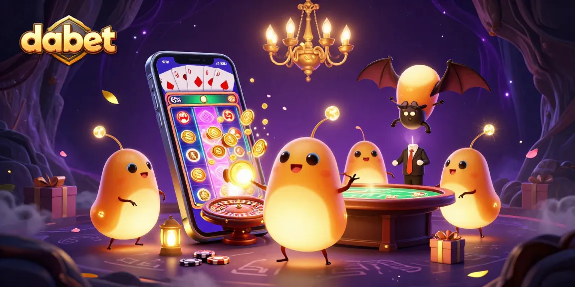 dabet illuminates the cave casino with glowing elements creating an immersive gaming experience