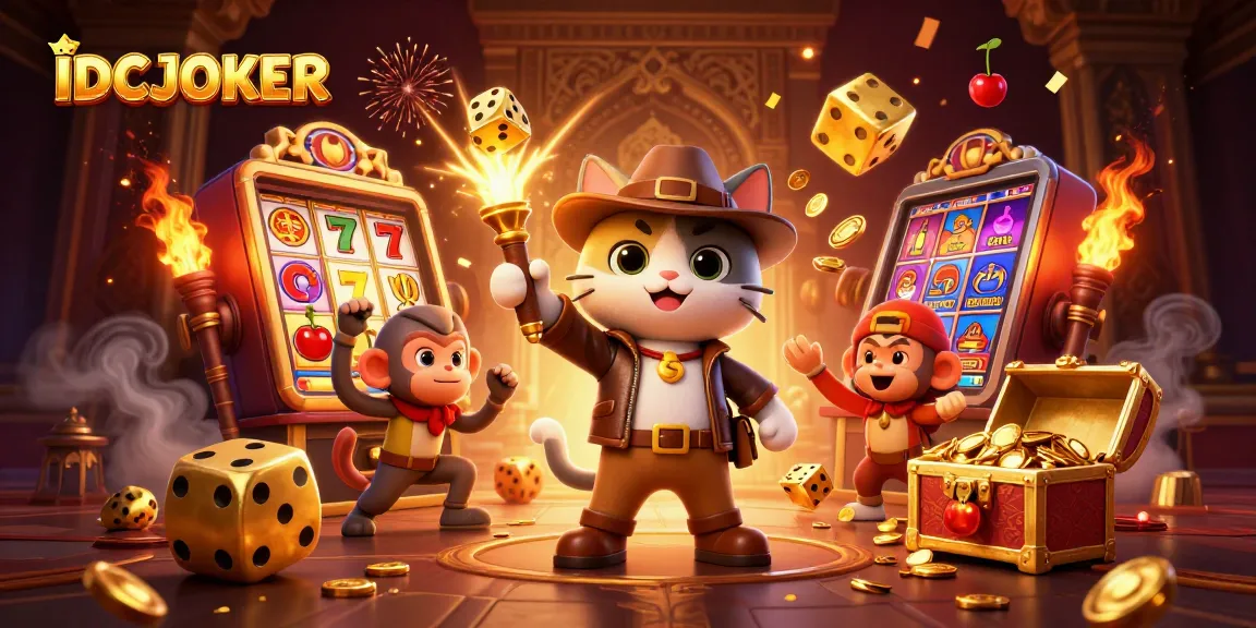 Play thrilling slots at IDCJOKER with exciting jackpots and stunning gameplay visuals.