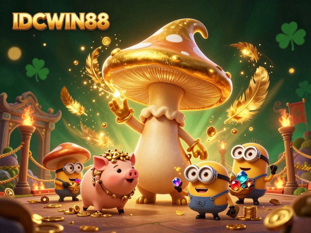 Experience thrilling gameplay with IDCWIN88, where cartoon characters channel magic to win big.