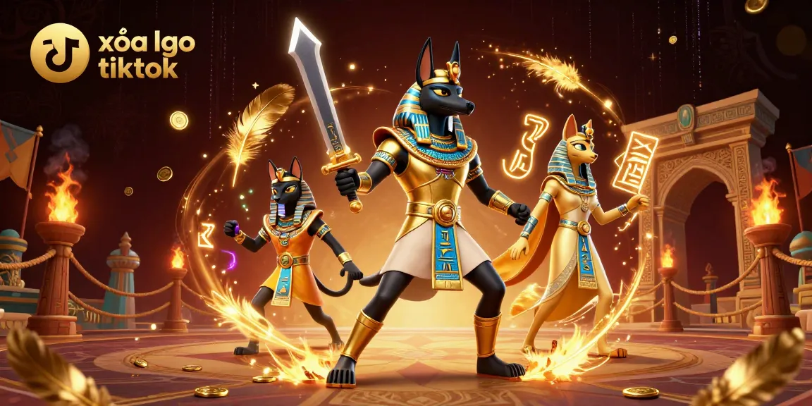 Experience xóa logo tiktok with vibrant, interactive gaming elements in a dynamic 3D scene.