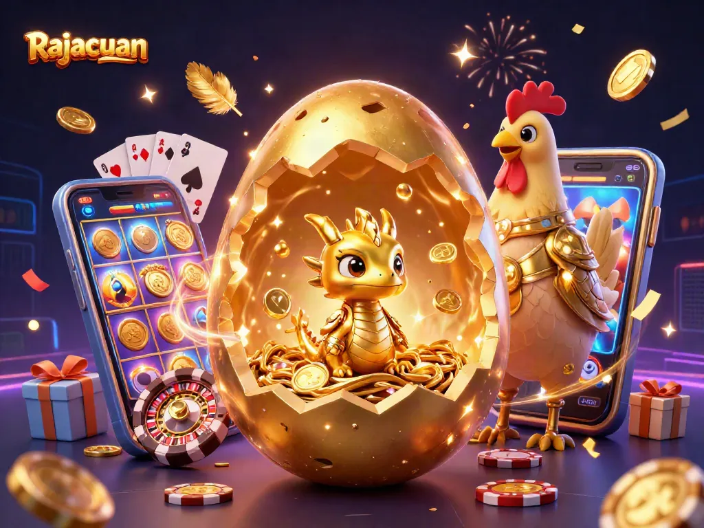 Experience the excitement of winning with Rajacuan's digital jackpot games.