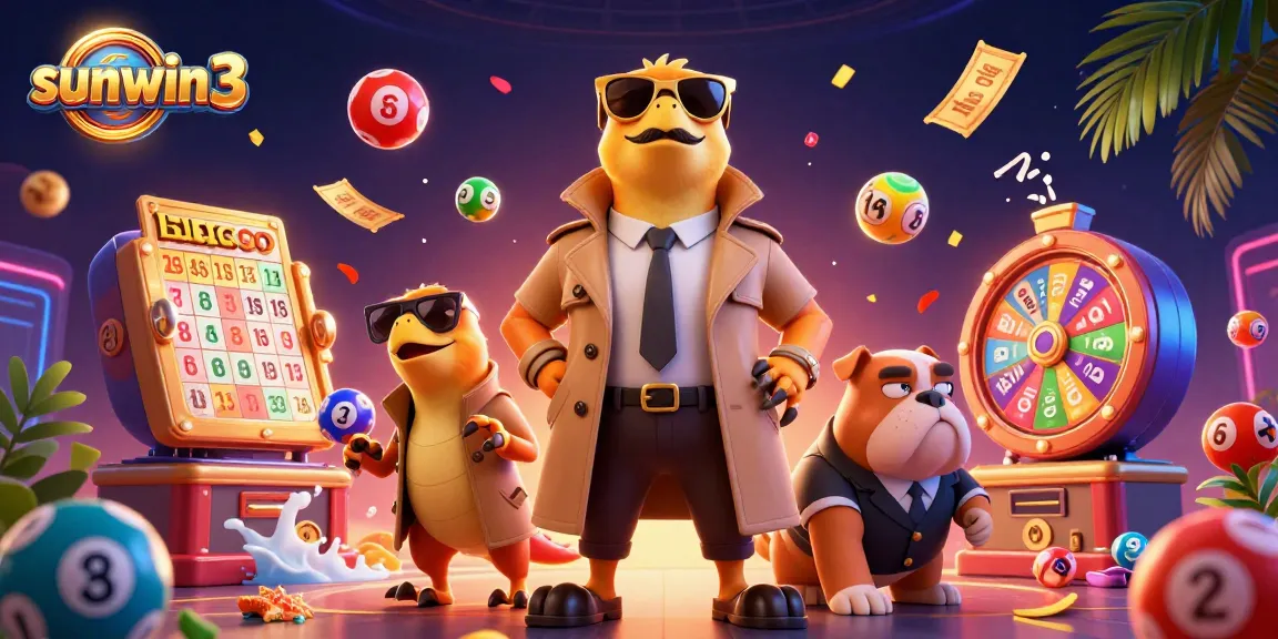 Experience thrilling gameplay with sunwin3 as cartoon raptors sneak into a VIP casino.