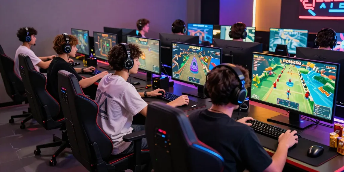 Exciting online gaming scene with ROKOK88 players engaged in challenging gameplay and vibrant visuals.