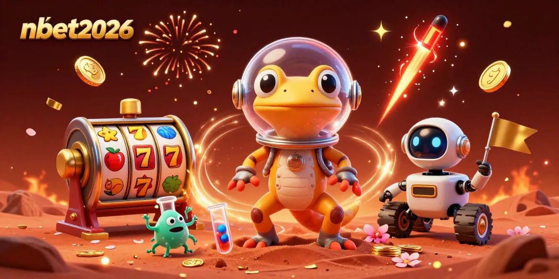 Engage with nbet2026 at a vibrant Martian casino with lively game elements.