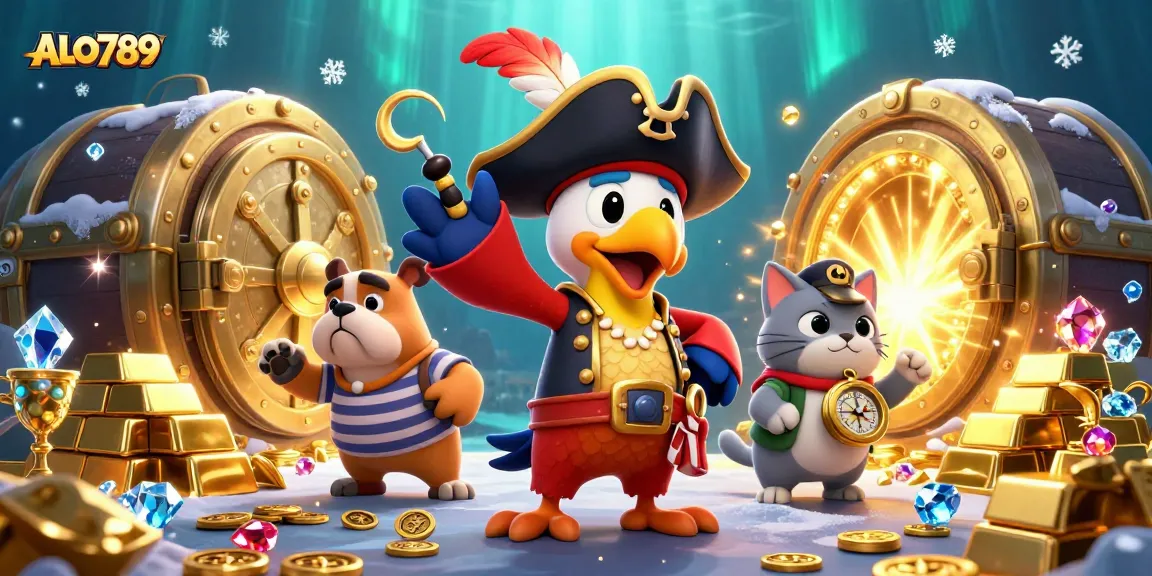 Experience thrilling action at ALO789 as the adventurous pirate prepares for a high-stakes battle.
