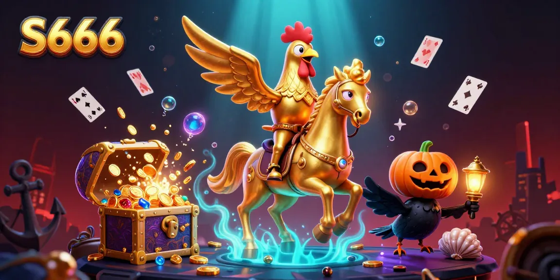 Immerse yourself in S666's vibrant casino adventure filled with riches, games, and bold characters.