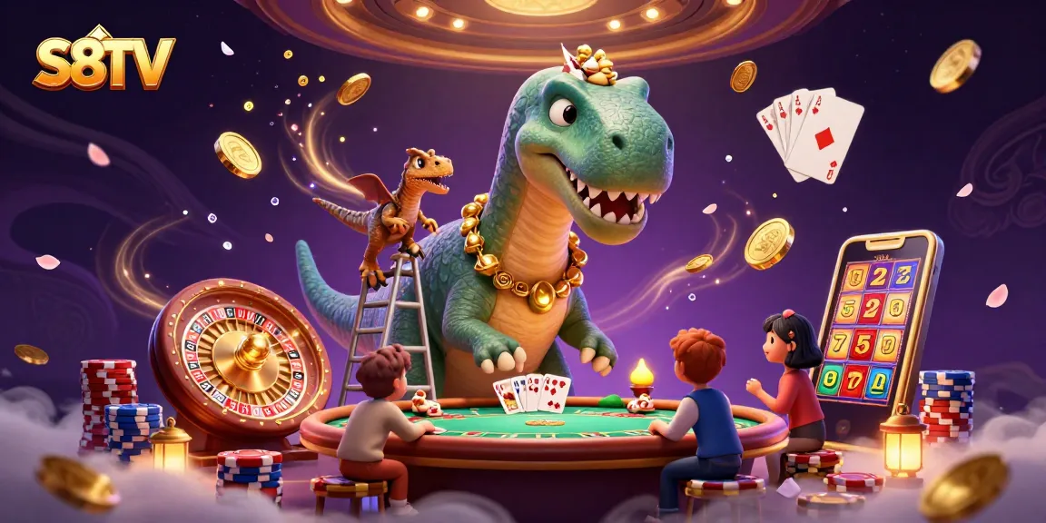 Bet on S8TV for an exciting gambling experience with thrilling characters and dynamic casino elements.