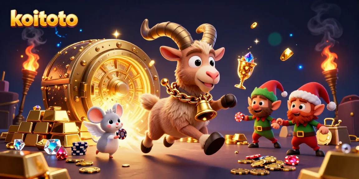 Koitoto offers exciting slots with gold coins and vibrant jackpots in a lively casino scene.