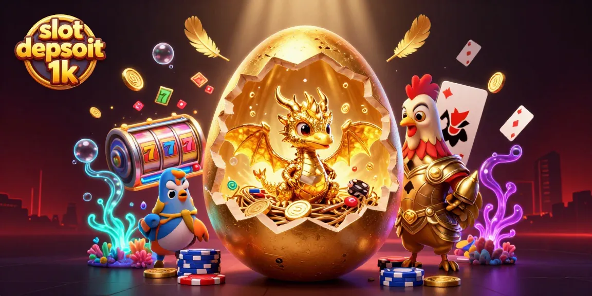 Engage in thrilling gameplay with slot depsoit 1k featuring a stunning dragon and gold imagery.